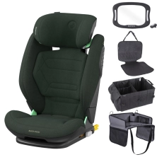 Maxi Cosi RodiFix PRO 2 i-Size Group 2/3 5 Piece Car Seat Bundle - Authentic Green