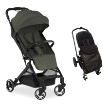 Hauck Travel N Care Stroller with Footmuff - Dark Olive