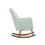 Tutti Bambini Jonah Rocking Chair and Footstool Set - Boucle Ocean Stone