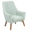 Tutti Bambini Jonah Rocking Chair and Footstool Set - Boucle Ocean Stone