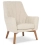 Tutti Bambini Jonah Rocking Chair and Footstool Set - Boucle Mushroom