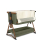 Amana FirstSleep Bedside Crib - Sage Green