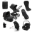 Bugaboo Fox 5 (Pebble 360 Pro2) Essential Pushchair Bundle - Black/Midnight Black