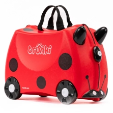 Trunki Ride-On Suitcase - Harley the Ladybug