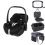 Maxi Cosi Pebble 360 PRO2 i-Size Group 0+ 5 Piece Baby Car Seat Bundle - Twillic Black