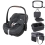 Maxi Cosi Pebble 360 PRO2 i-Size Group 0+ 5 Piece Baby Car Seat Bundle Twillic Graphite