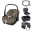 Maxi Cosi Pebble 360 PRO2 i-Size Group 0+ 5 Piece Baby Car Seat Bundle - Twillic Truffle