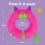 Trunki Yondi Travel Neck Pillow - Una Unicorn