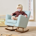 Tutti Bambini Jonah Mini Me Children’s Rocking Chair – Boucle Ocean Stone