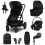 Cosatto Wow 3 Everything Bundle with Maxi Cosi Pebble 360 PRO i-Size Car Seat & FamilyFix 360 PRO Base - Meadow