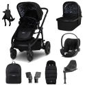 Cosatto Wow 3 Everything 10 Piece Cybex Cloud T Travel Bundle - Silhouette