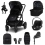 Cosatto Wow 3 Everything Bundle with Cybex Cloud T Car Seat & Base T - Silhouette