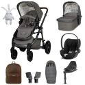 Cosatto Wow 3 Complete 10 Piece Cybex Cloud T Travel Bundle - Bobtail