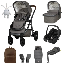 Cosatto Wow 3All You Need Bundle With Maxi Cosi Cabriofix i-Size Car Seat & Cabriofix i-Size Base - Bobtail