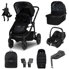 Cosatto Wow 3 All You Need Bundle With Maxi Cosi Cabriofix i-Size Car Seat & Cabriofix i-Size Base - Silhouette