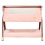 Tutti Bambini CoZee Mini Me Play Crib - Walnut/Blush