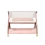 Tutti Bambini CoZee Mini Me Play Crib - Walnut/Blush