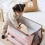 Tutti Bambini CoZee Mini Me Play Crib - Walnut/Blush