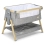 Tutti Bambini CoZee Mini Me Play Crib - Walnut/Blush