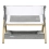 Tutti Bambini CoZee Mini Me Play Crib - Walnut/Blush