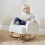 Tutti Bambini Micah Mini Me Children's Rocking Chair - Boucle Blush