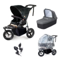 Out n About Nipper Single V5 New Starter Bundle - Black/Steel Grey