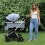 My Babiie MB450i Samantha Faiers 2in1 Pram System - Steel Blue