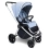 My Babiie MB450i Samantha Faiers 2in1 Pram System - Steel Blue