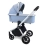 My Babiie MB450i Samantha Faiers 2in1 Pram System - Steel Blue