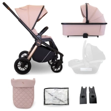 My Babiie MB450i 2in1 Pram System - Pastel Pink