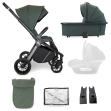 My Babiie MB450i 2in1 Pram System - Forest Green