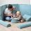 Tutti Bambini Playrama Montessori Kids Play Sofa - Sea Mist