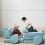 Tutti Bambini Playrama Montessori Kids Play Sofa - Sea Mist