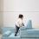 Tutti Bambini Playrama Montessori Kids Play Sofa - Sea Mist