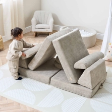 Tutti Bambini Playrama Montessori Kids Play Sofa - Mushroom