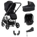 Babystyle Oyster Gravity+ 5 Piece Travel System - Carbonite