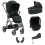 Babystyle Oyster Gravity+ 5 Piece Travel System - Carbonite