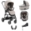 Babystyle Oyster Gravity+ 5 Piece Travel System with Capsule Car Seat - Black Olive