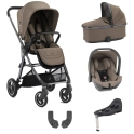 Babystyle Oyster Gravity+ 5 Piece Travel System with Capsule Car Seat - Mink