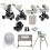 My Babiie MB450i Dani Dyer 11 Piece Everything You Need Travel System Bundle - Ivory (MB450iIV)