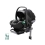 miniuno TouraGo Travel System with Lie Flat i-Size Carseat & Isofix Base - Shamrock