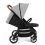 Ickle Bubba Stomp Stride Stroller - Pearl Grey