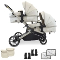 My Babiie MB33 Tandem Pushchair - Ivory (MB33IV)