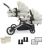 My Babiie MB33 Tandem Pushchair - Giraffe (MB33DDGF)