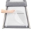 Ickle Bubba Scout 3in1 Travel Crib, Cot and Playpen - Ash Grey