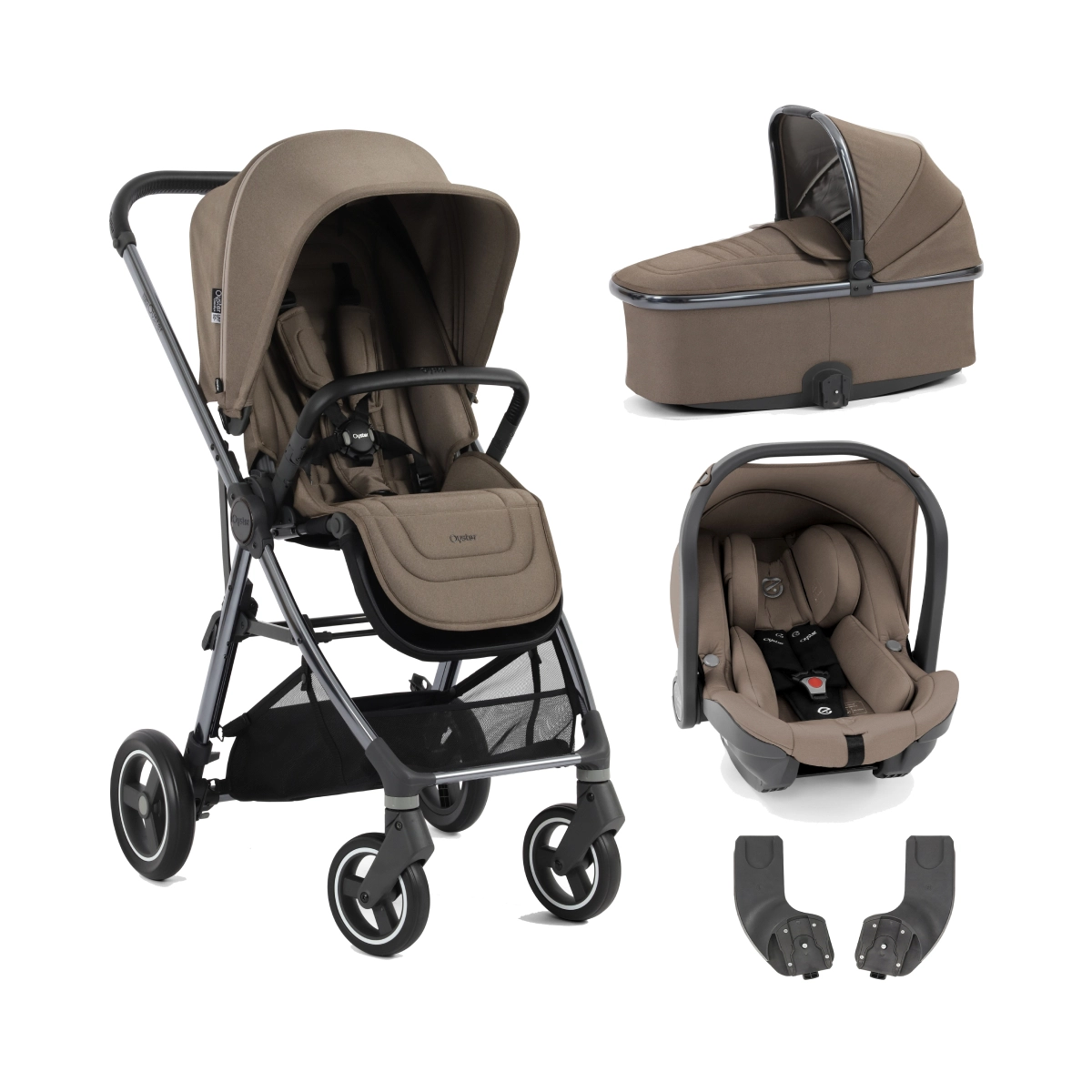 Babystyle Gravity+ 3in1 Travel System - Mink