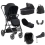 Babystyle Oyster Gravity+ 7 Piece Luxury Bundle with Capsule Car Seat - Carbonite