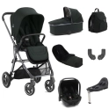 Babystyle Oyster Gravity+ 7 Piece Luxury Bundle with Capsule Car Seat - Black Olive