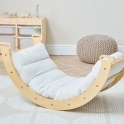 Tutti Bambini Scala Montessori Pikler Rocking Frame Cushion - Boucle Natural