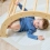 Tutti Bambini Scala Montessori 3-in-1 Pikler Climbing Frame with Climbing Wall - Natural